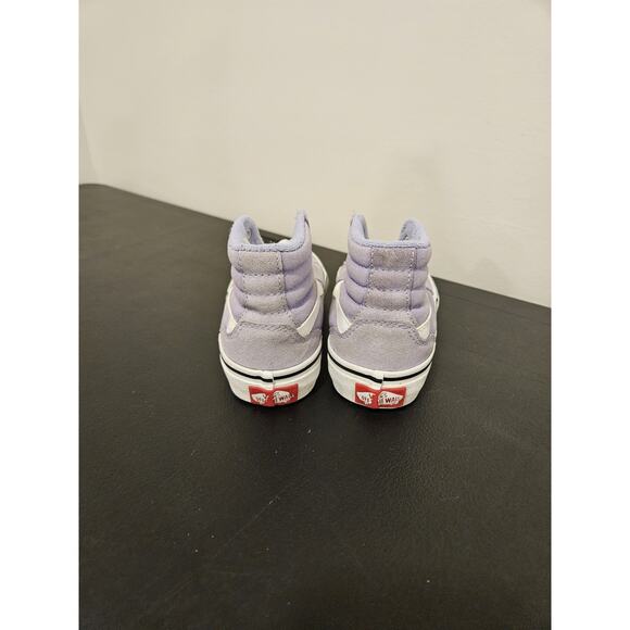 Purple High Top Van's Missy Size 11, Great Condition, Lavender Color - Picture 3 of 6
